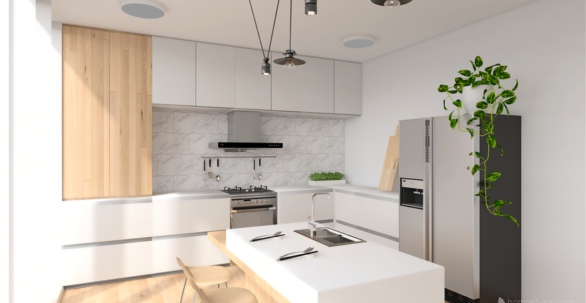 Dream Kitchen - Sydney Chan Interior Design Render