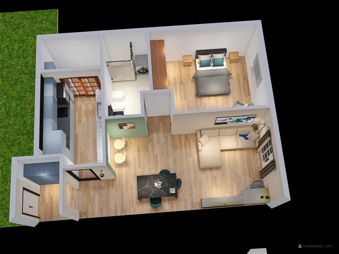 casa piccola 3d design renderings