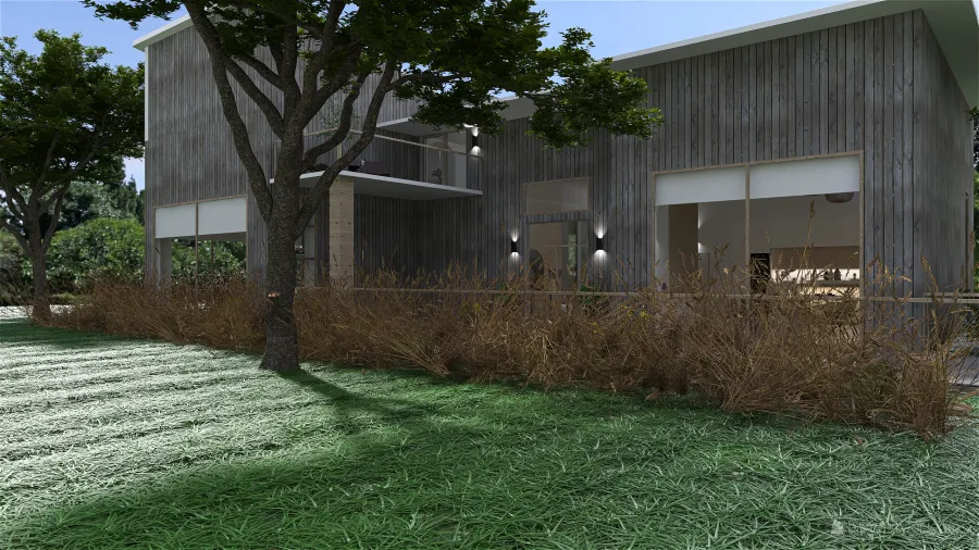 Scandi Country Villa 3d design renderings