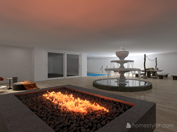 bohemio/moderno Interior Design Render
