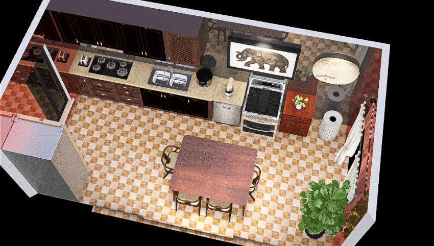 Dream Kitchen 3d design picture 19.76