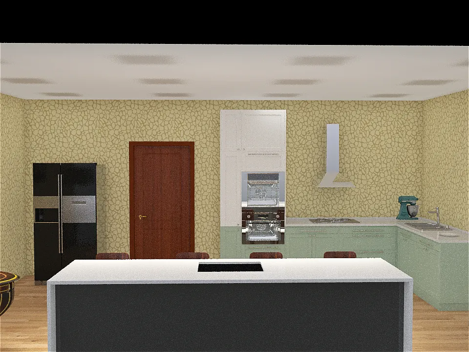 Kitchen Design 3d design renderings