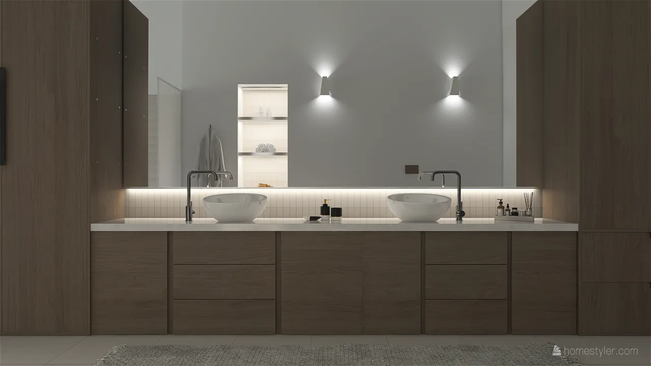 Bathroom 3d design renderings