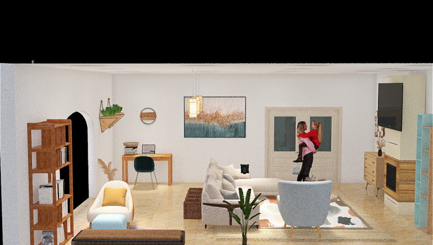 Living room- Jennifer 3d design picture 42.89