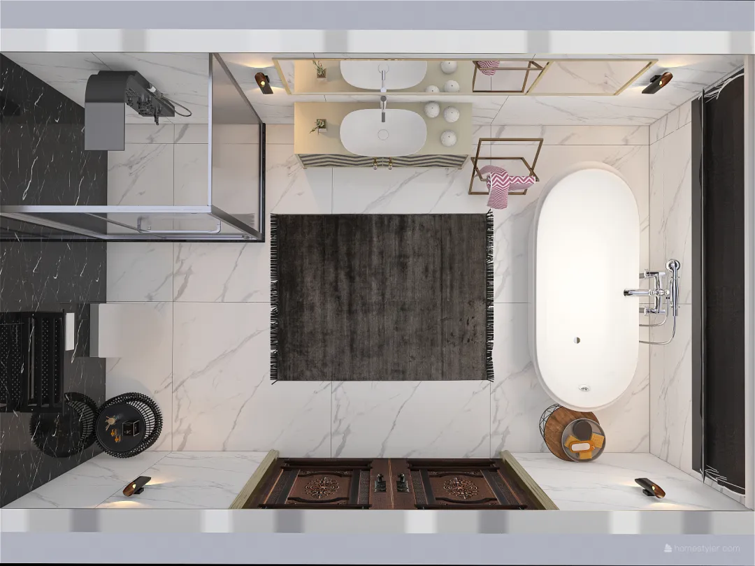 Bathroom_2 3d design renderings
