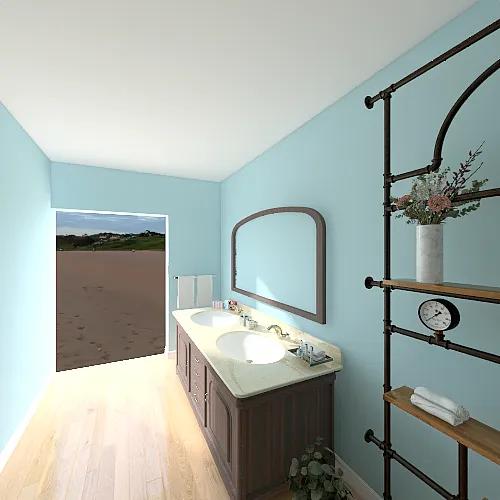 Bathroom project 3d design renderings
