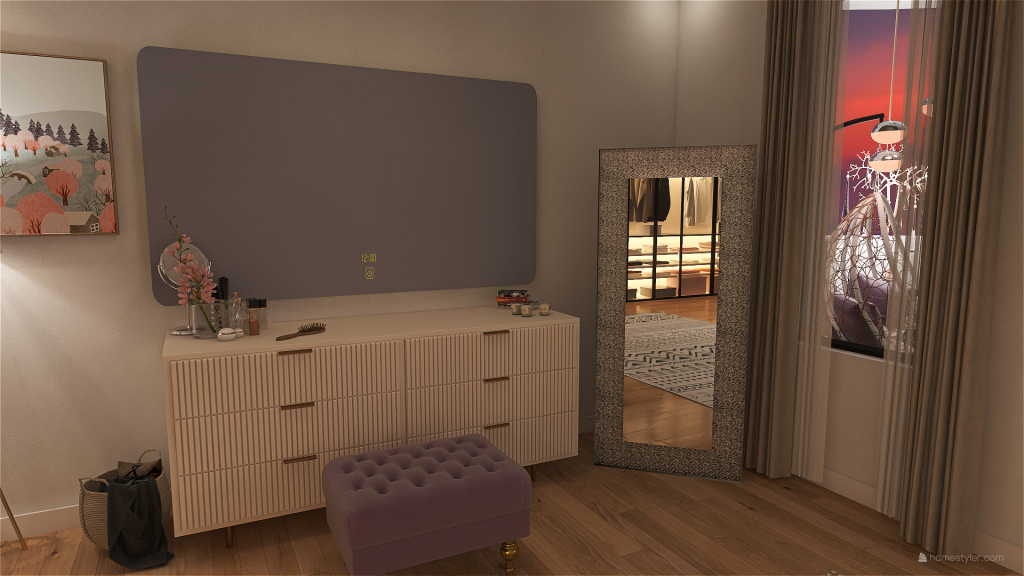 attractive light purple .*-     الليلكي الفاتح الجذاب 3d design renderings