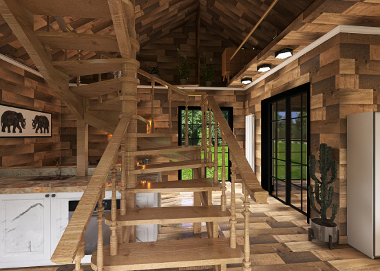 Tree House Design Rendering