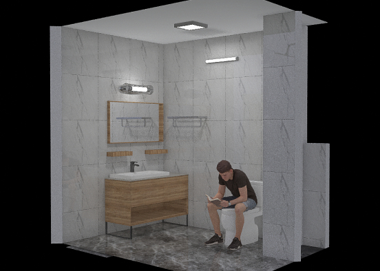 Bathroom Option Last Design Rendering
