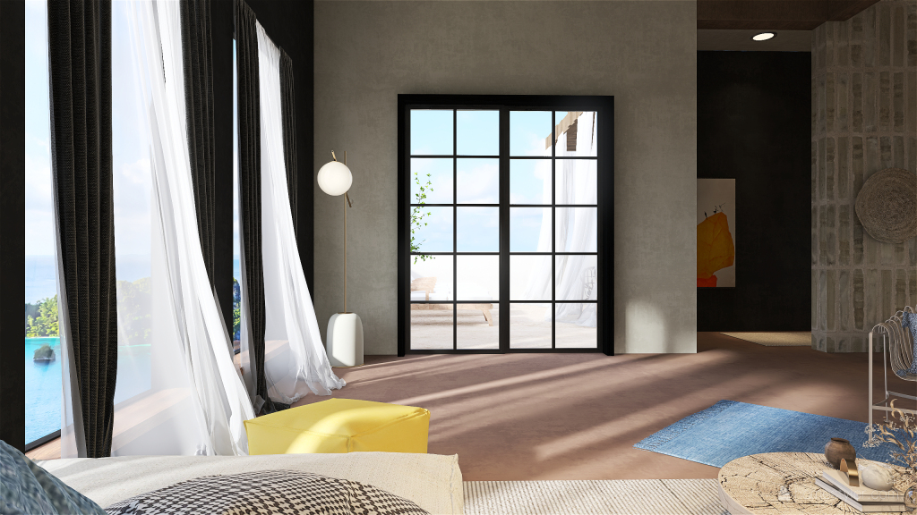 StyleOther Scandinavian Rustic RUSTIC AMAZON ColorScemeOther Yellow Blue 3d design renderings