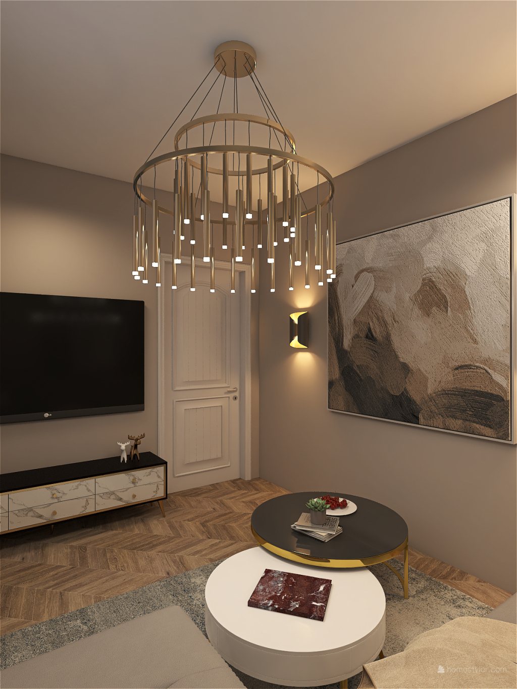 Lovely Home 3d design renderings