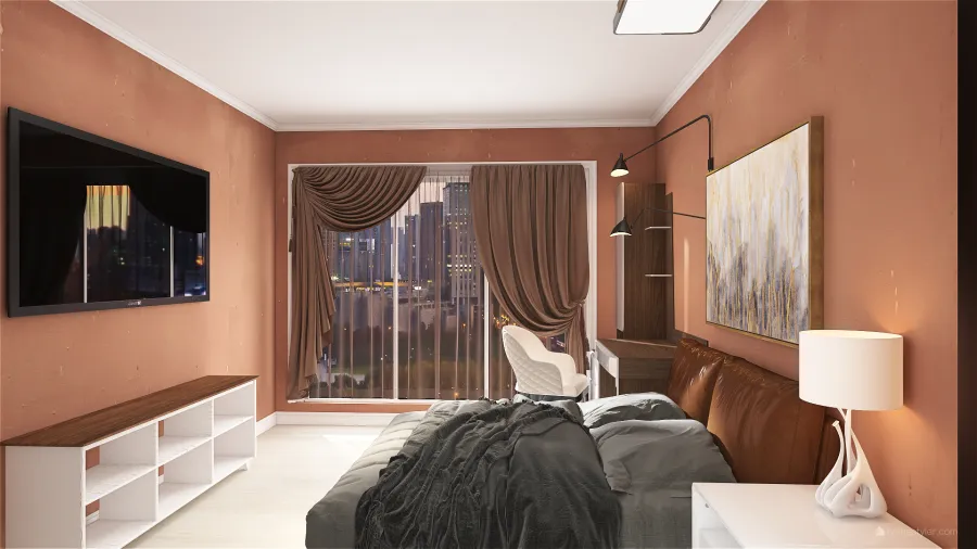 bed 2 3d design renderings