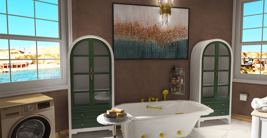 Vacaciones en Malta Interior Design Render