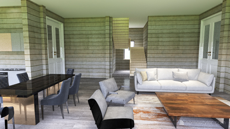 деревянный дом испр 5.10. 3d design renderings