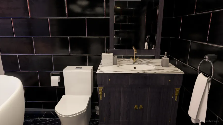 Bathroom Redesign 3d design renderings