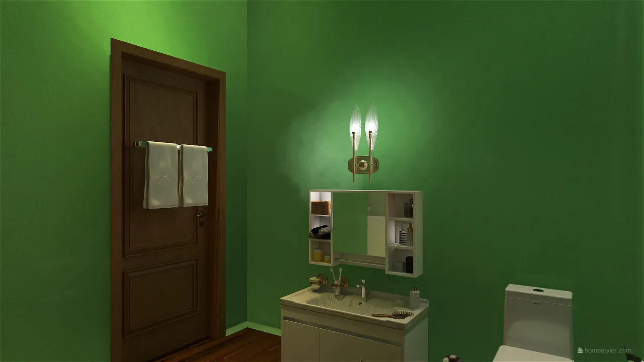 Bathroom 3d design renderings