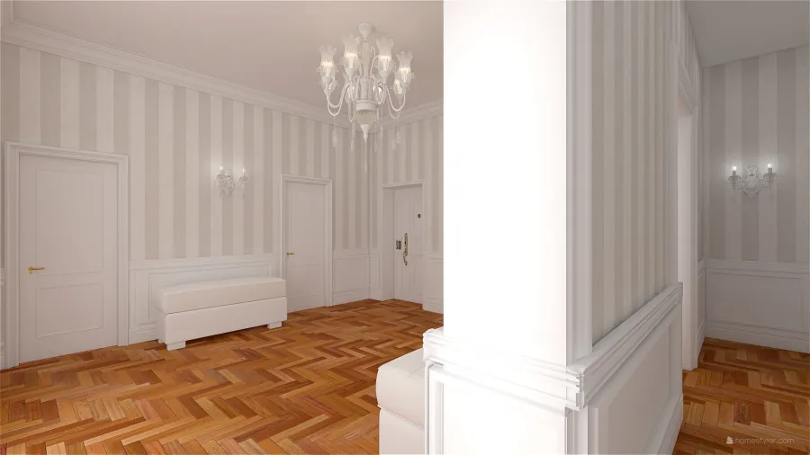 appartamento galleria genova 3d design renderings