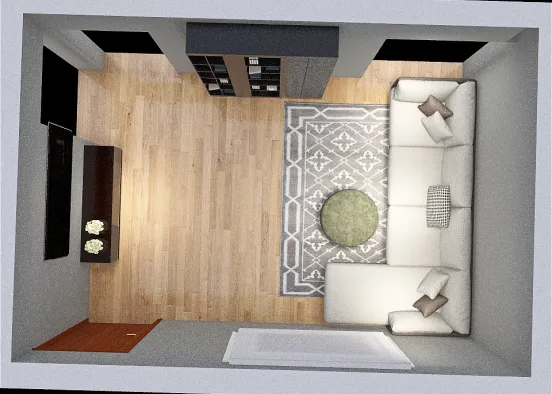 Chau.V - Livingroom Design Rendering