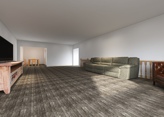 Cutillo. B living room/kitchen/dinning room Design Rendering
