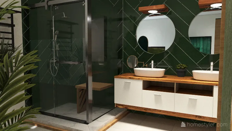 Bathroom Design Board 3d design renderings
