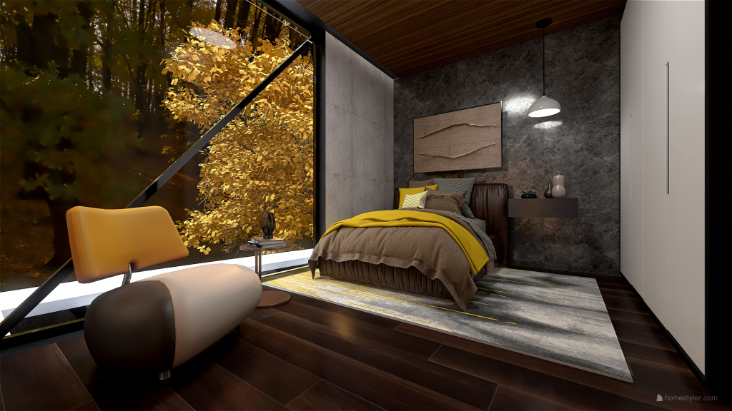 Industrial Black WarmTones ColorScemeOther Outdoor 3d design renderings