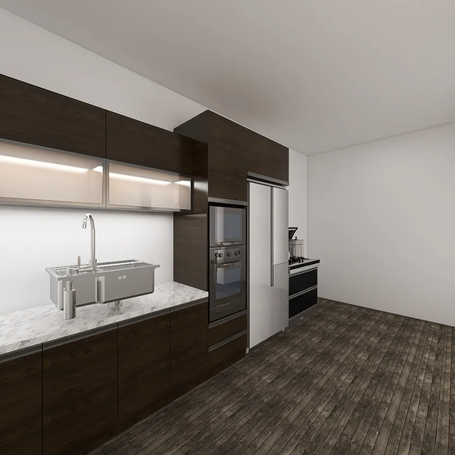 Cutillo. B living room/kitchen/dinning room 3d design renderings