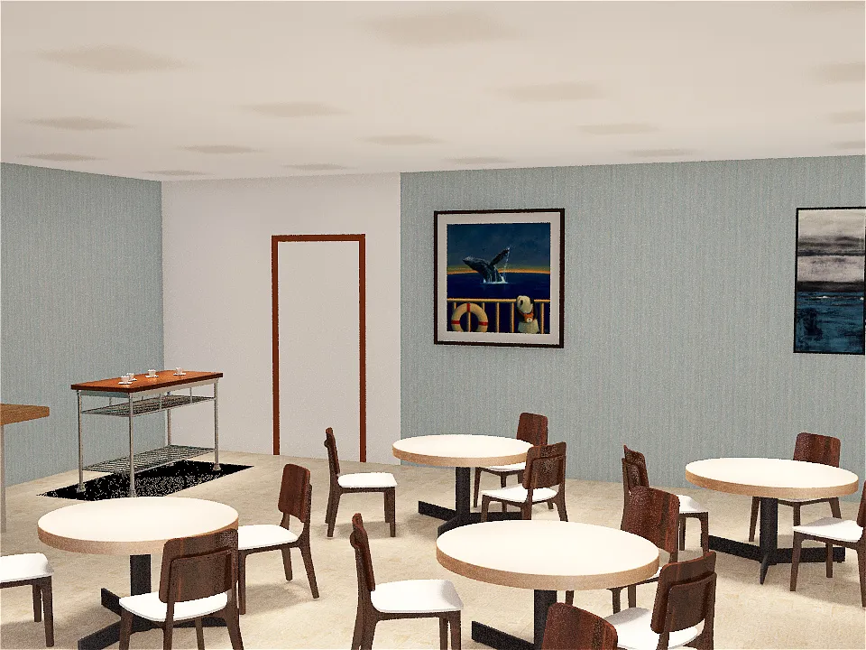 Coffee Shop Homestyler 3d design renderings