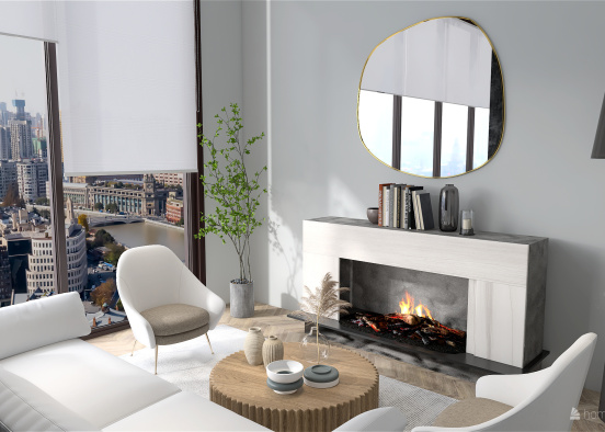 Penthouse in New York City Design Rendering