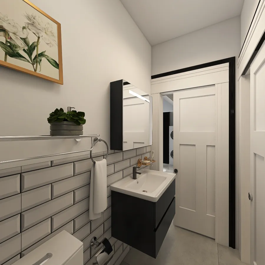 Bathroom 1B 3d design renderings