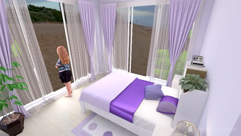 Rainbow Villa 3d design renderings