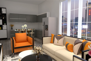 Rich modern apartment Design Rendering