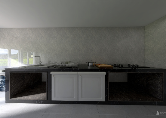 Kitchen Room  by obchoei_copy Design Rendering