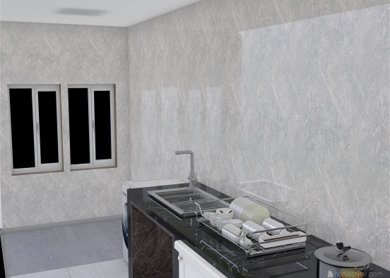 Kitchen Room  by obchoei Design Rendering