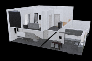 Reena Visuals - Double Ext. - with Utility Room/Gym Design Rendering