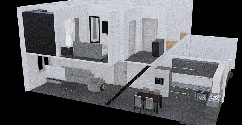 Reena Visuals - Double Ext. - with Utility Room/Gym 3d design renderings
