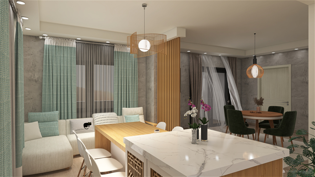 Haya House 3d design renderings