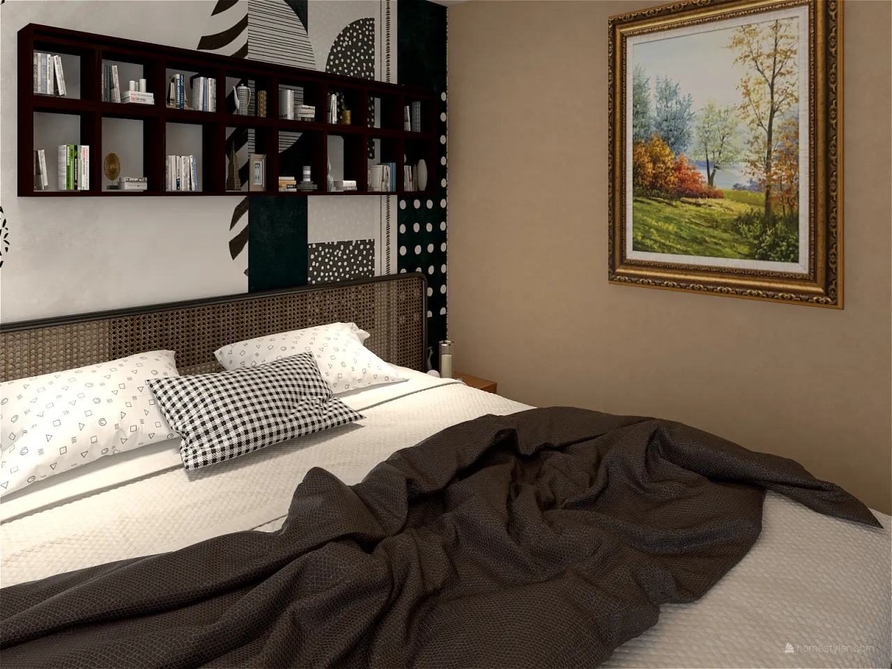 Bedroom 3d design renderings