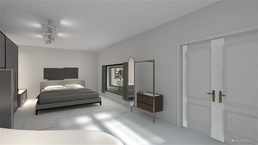 Italian minimalist 3d design renderings