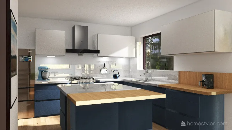 Kitchen Design Board 3d design renderings