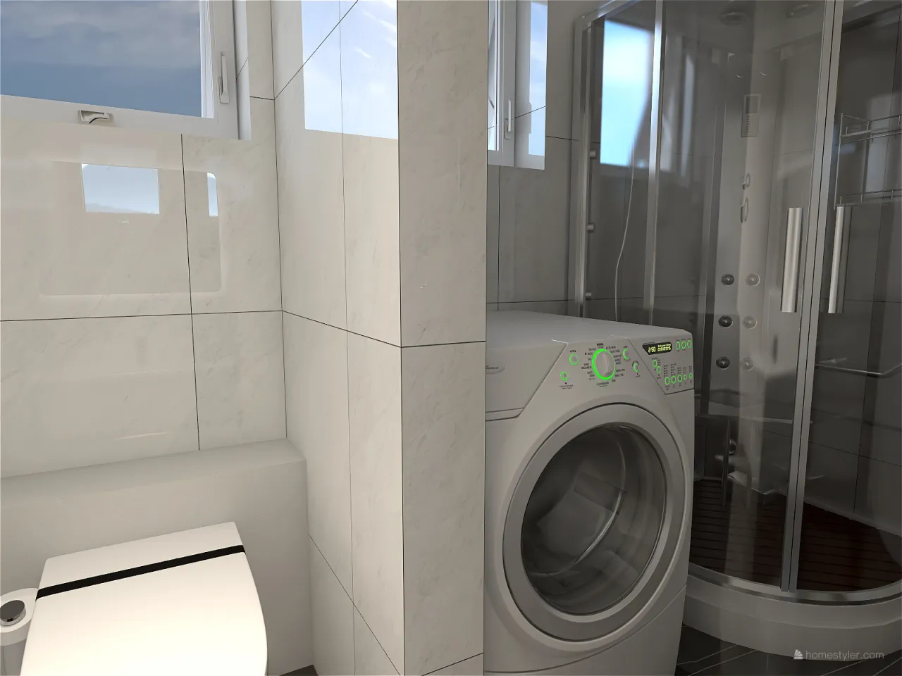 Bathroom 3d design renderings