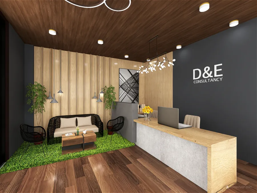 workspace 3d design renderings