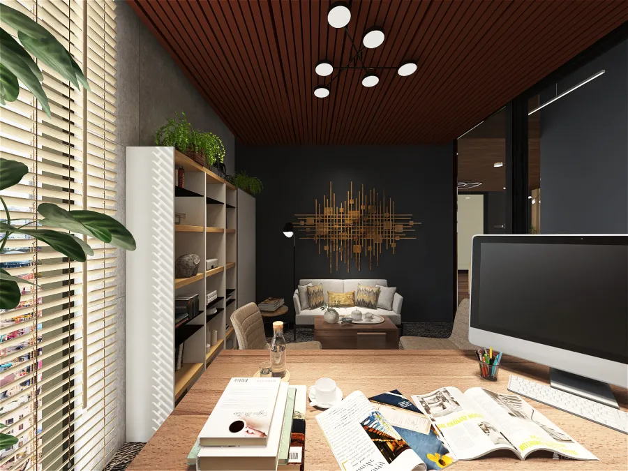 executive room 3d design renderings