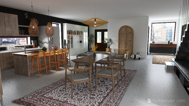 large family home 3d design renderings