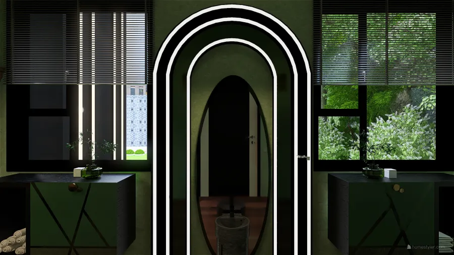 Contemporary StyleOther ColorScemeOther Black WarmTones Toilet 3d design renderings
