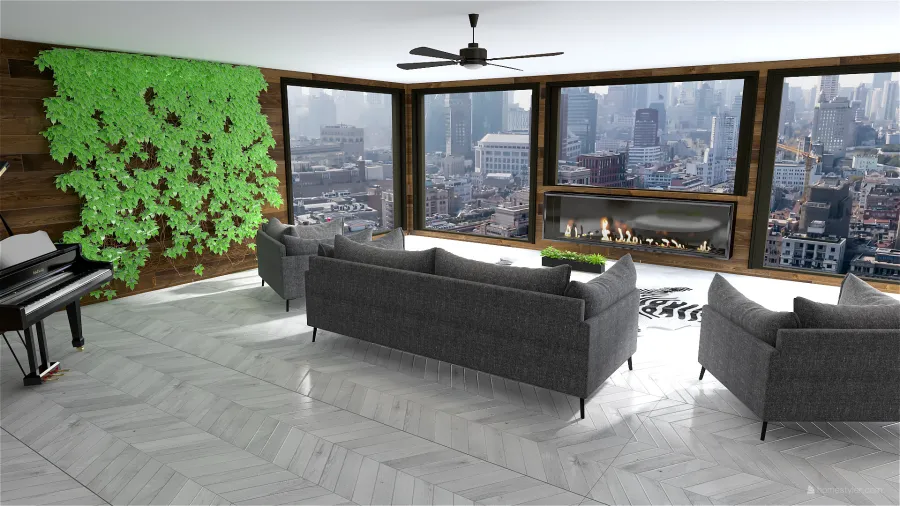 Sunroom 2 3d design renderings