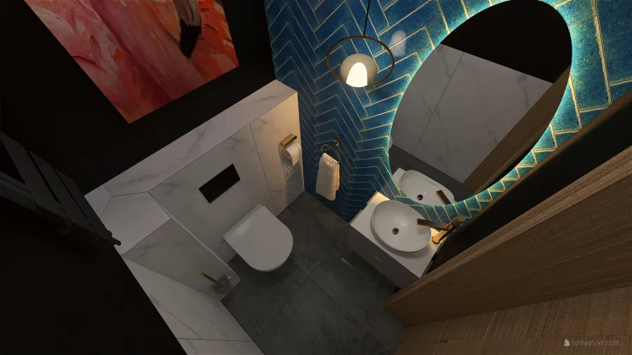 WC 3d design renderings