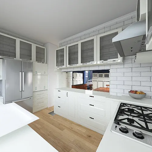 Kitchen Remodel Draft 1 3d design renderings