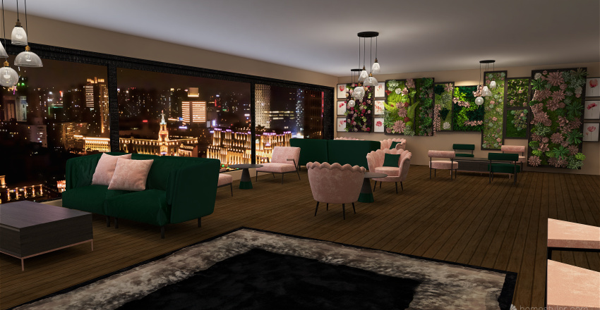 restaurant/bar 3d design renderings