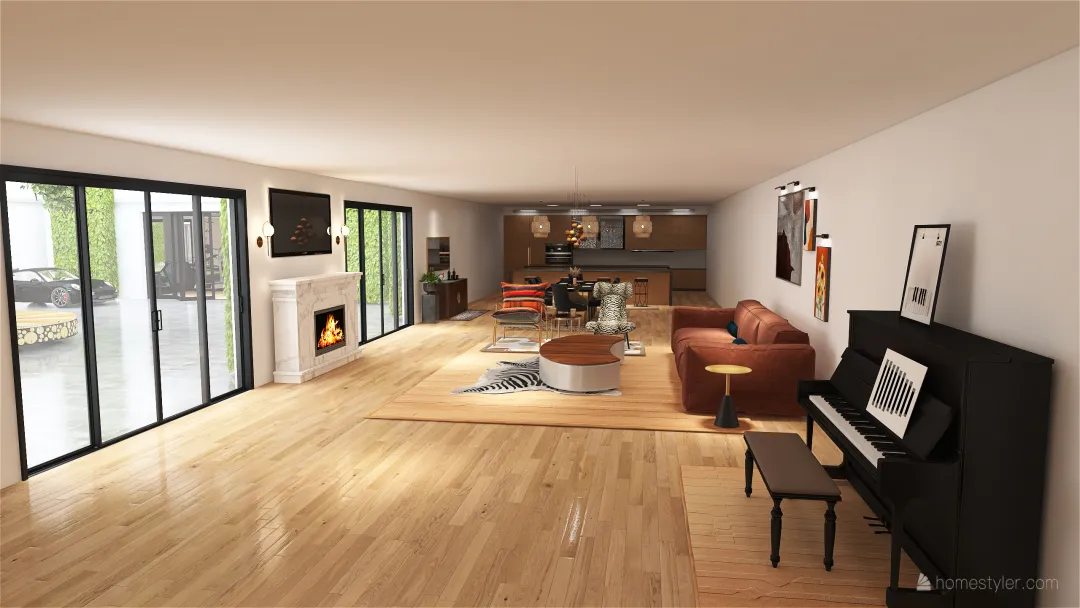 Bohemian Style Home Coming Soon!! 3d design renderings