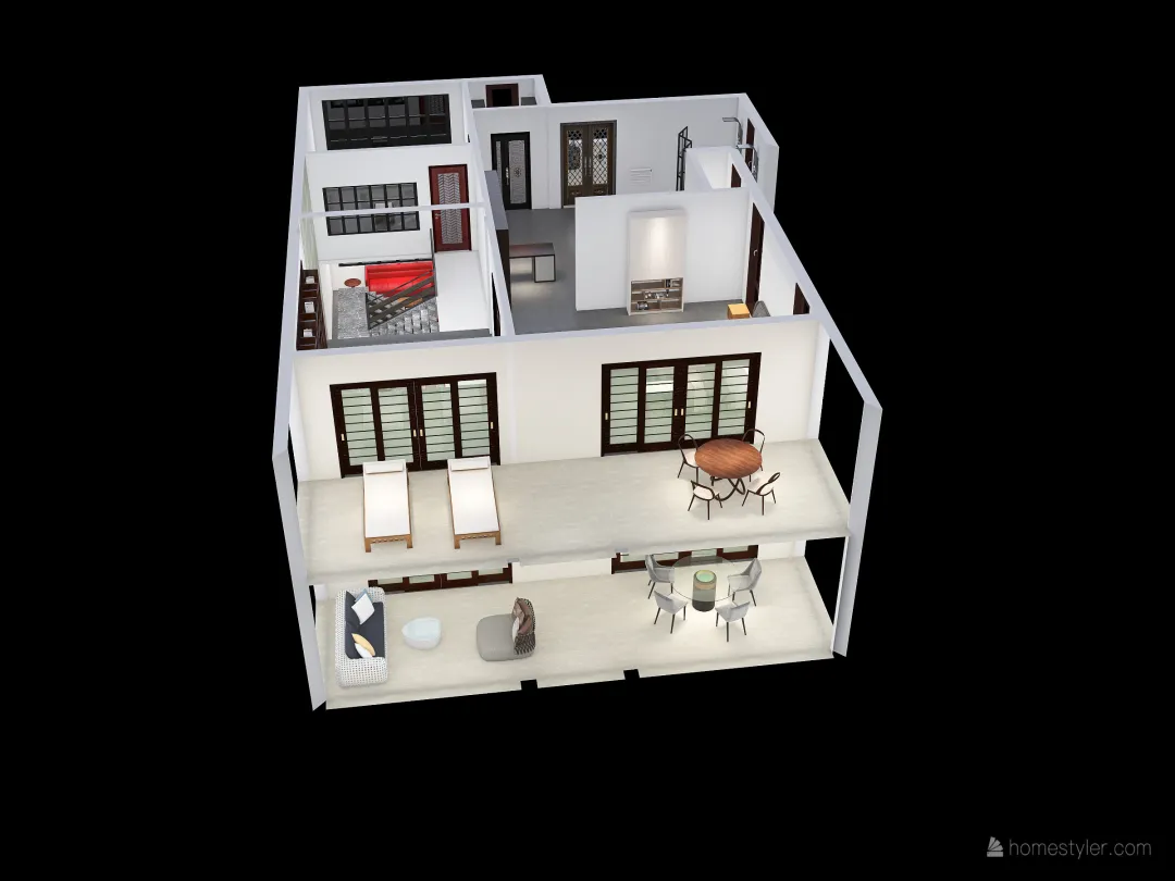 New Version Main House 3d design renderings